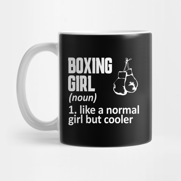 boxing girl by Mandala Project